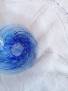 Vaso Murano con sfumature blu