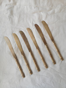 Coltelli metallo bambù
