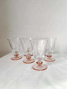 Bicchieri base rosa