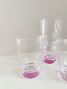 Bicchieri base rosa