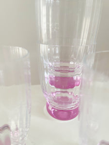 Bicchieri base rosa